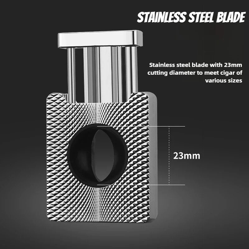 Cigar Cutter Set - Premium Stainless Steel Cigar Shears -