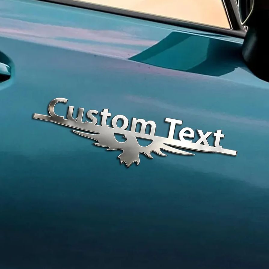 Men Accessories Logo - Cool Eagle Metal Car Styling Body