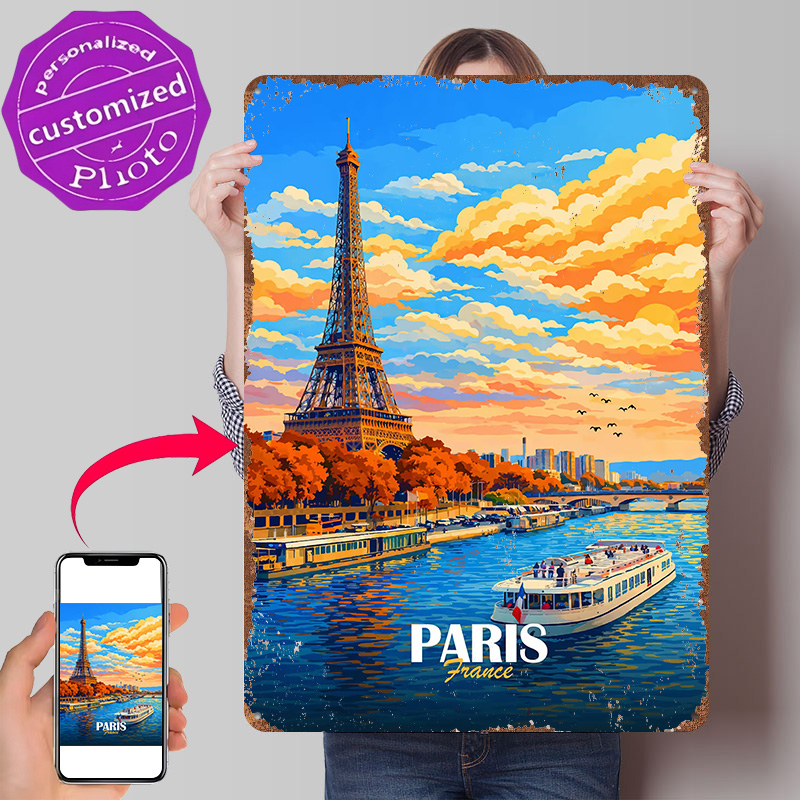 Men'S Accessories Paris - Paris By The Seine Personalized 3D