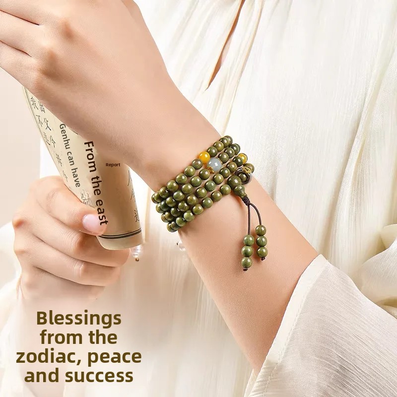 2026 Green Sandalwood 108 Bead - đánh giá và giá Bead Bracelet Men