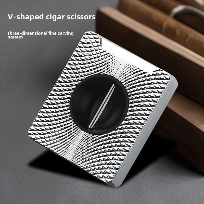Premium Stainless Steel Cigar  - đánh giá và giá Cigar Cutter Set
