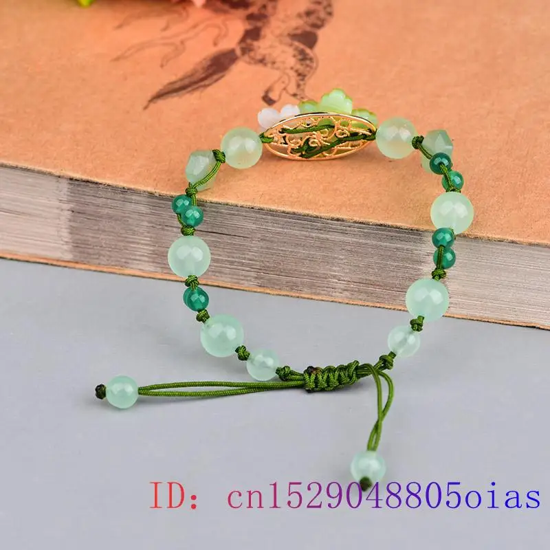 Green Jade Flower Bracelet Amu - đánh giá và giá Bead Bracelet Men