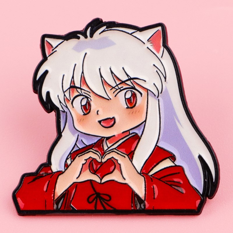 Cute Wolf Ear Fantasy Characte - đánh giá và giá Lapel Pin Enamel
