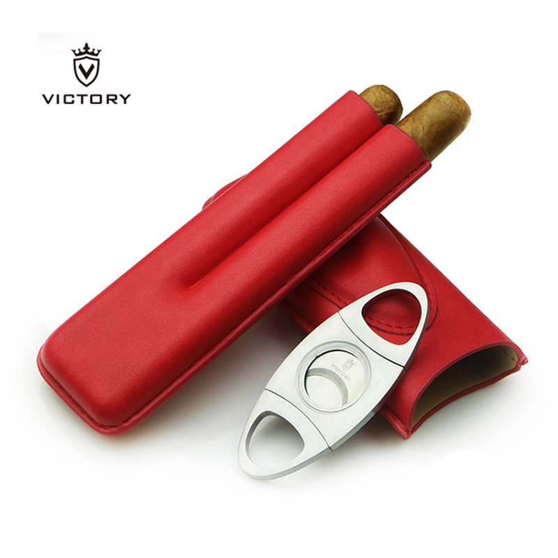 Cigar Humidor Box Travel Cigar - đánh giá và giá Cigar Cutter Set