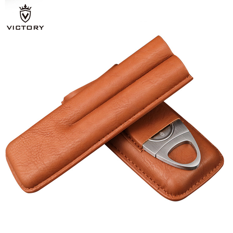 Cigar Humidor Box Travel Cigar - đánh giá và giá Cigar Cutter Set