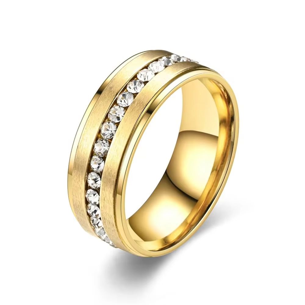 Stainless Steel Diamond Rings  - đánh giá và giá Men Accessories Ideas