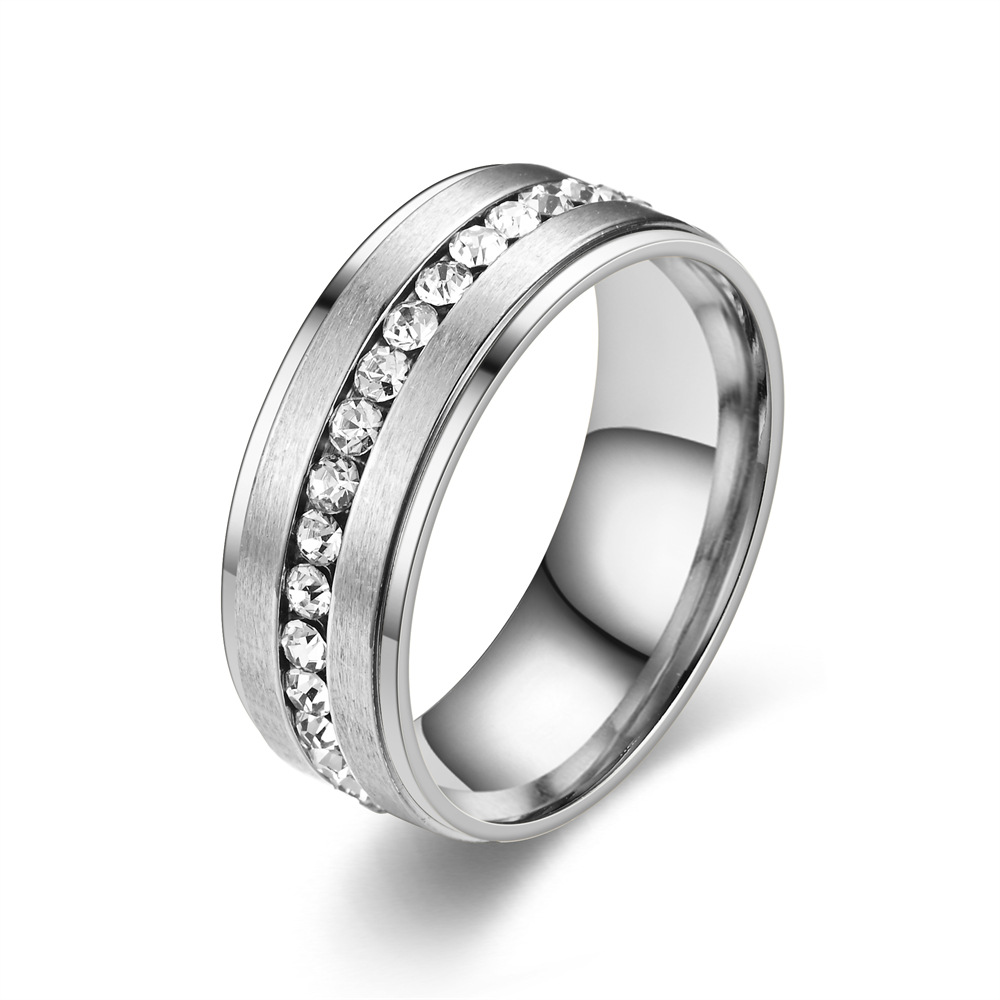 Stainless Steel Diamond Rings  - đánh giá và giá Men Accessories Ideas