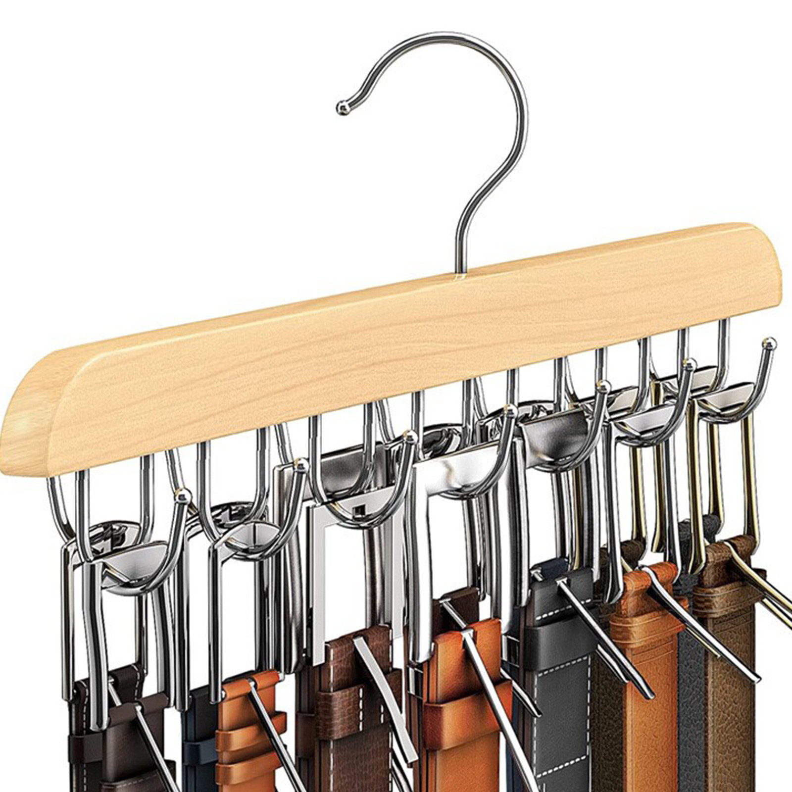 Wooden Belt Rack Women Storage - đánh giá và giá Men'S Accessories Wardrobe
