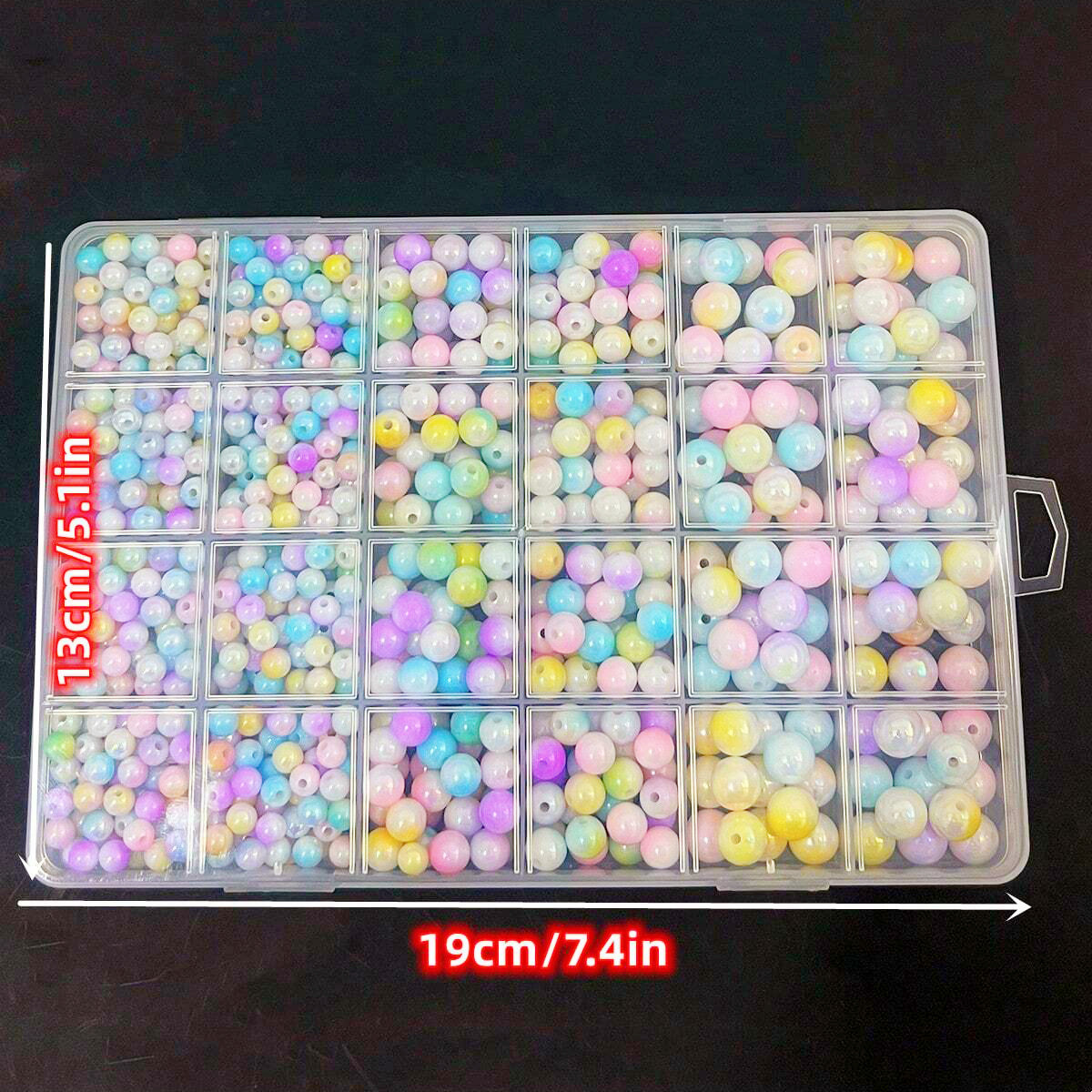800pcs/24 grid set box 6mm/8mm - đánh giá và giá Bead Bracelet Men
