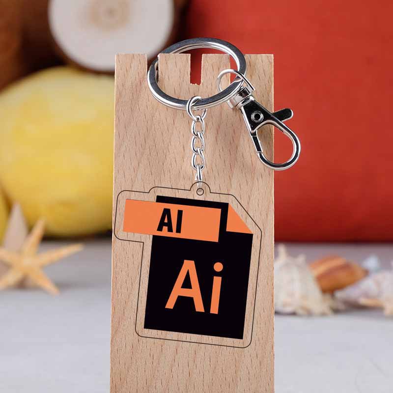 Cute Acrylic Software Icon Key - đánh giá và giá Men'S Accessories Office