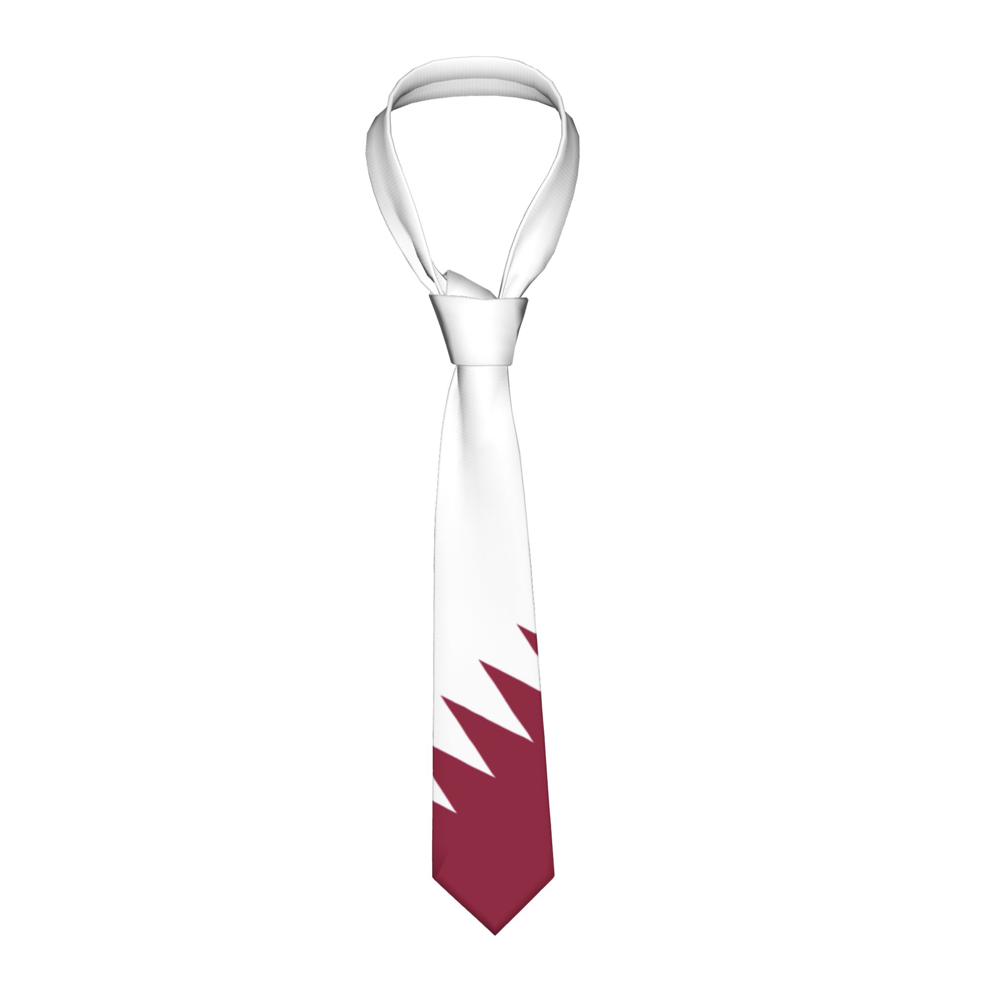 Mens Tie Qatar Flag Emblem Nec - đánh giá và giá Men Accessories Qatar