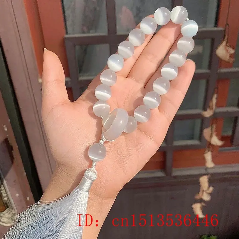 Mèo-Đá Mắt Hạt 12Mm Sen Tua Ru - đánh giá và giá Bead Bracelet Men