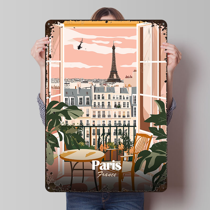 Paris Balcony View Metal Poste - đánh giá và giá Men'S Accessories Paris