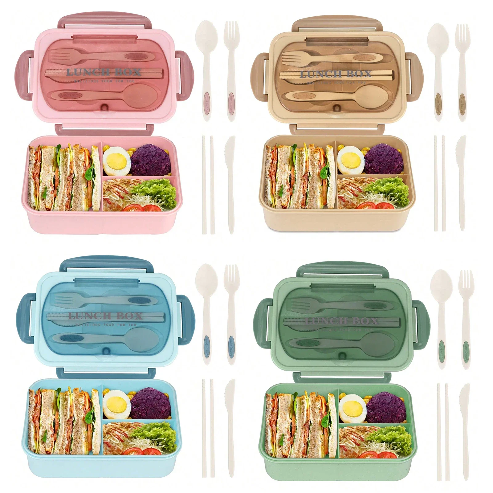 Adult Bento Box with 3 Compart - đánh giá và giá Men'S Accessories Rack