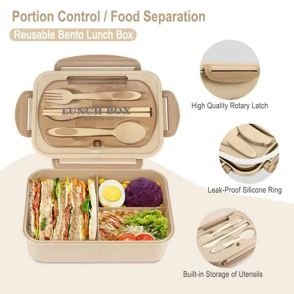 Adult Bento Box with 3 Compart - đánh giá và giá Men'S Accessories Rack