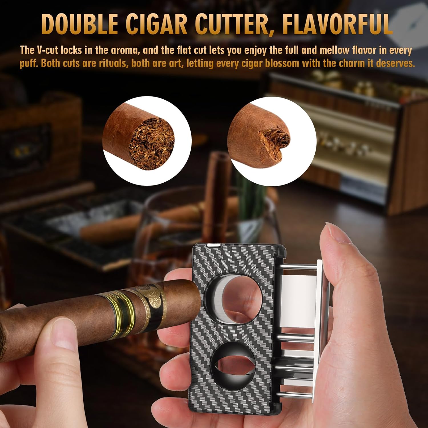 5 in 1 Cigar Cutter Set, Built - đánh giá và giá Cigar Cutter Set