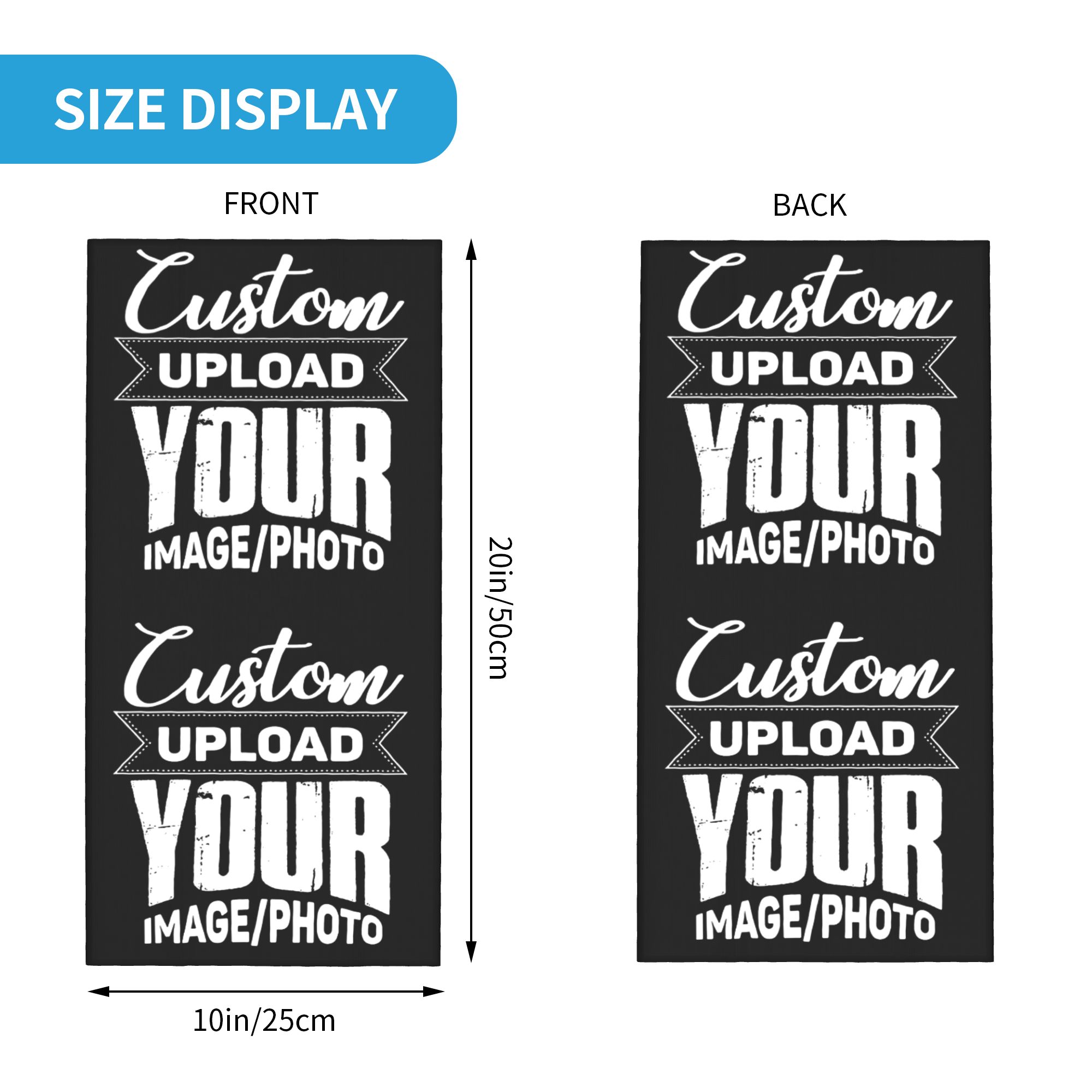 Custom Your Design Here Bandan - đánh giá và giá Men Accessories Logo