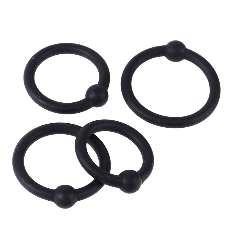 4Pcs Male Penis Rings Crystal  - đánh giá và giá Men Accessories Combo