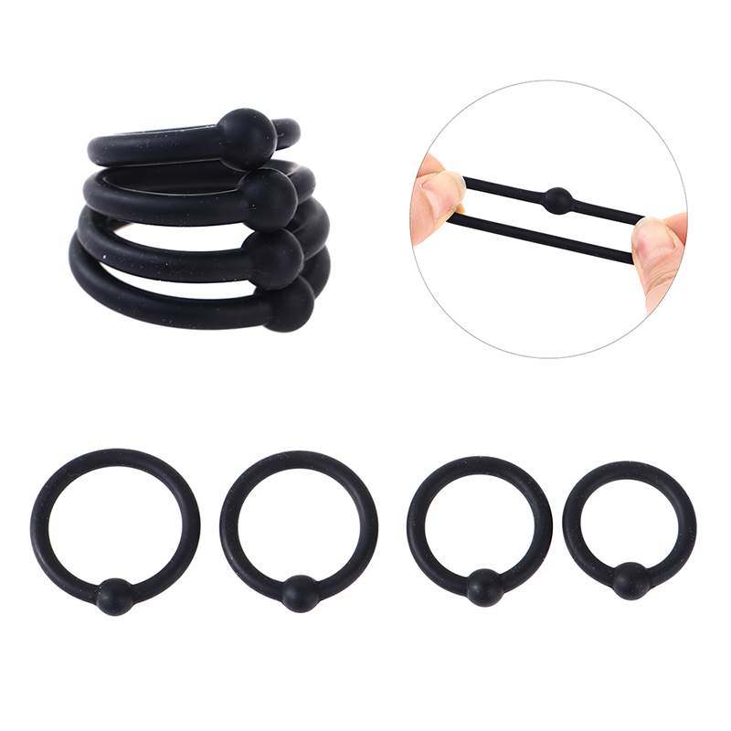 4Pcs Male Penis Rings Crystal  - đánh giá và giá Men Accessories Combo