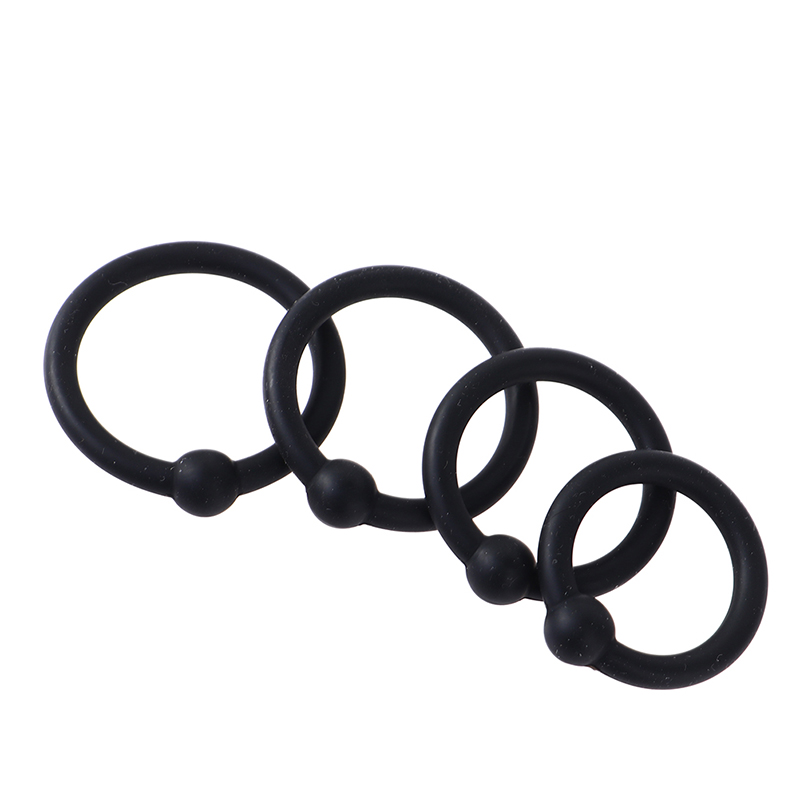 4Pcs Male Penis Rings Crystal  - đánh giá và giá Men Accessories Combo