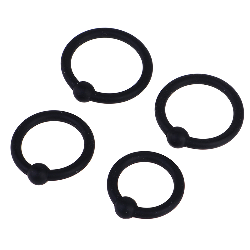 4Pcs Male Penis Rings Crystal  - đánh giá và giá Men Accessories Combo