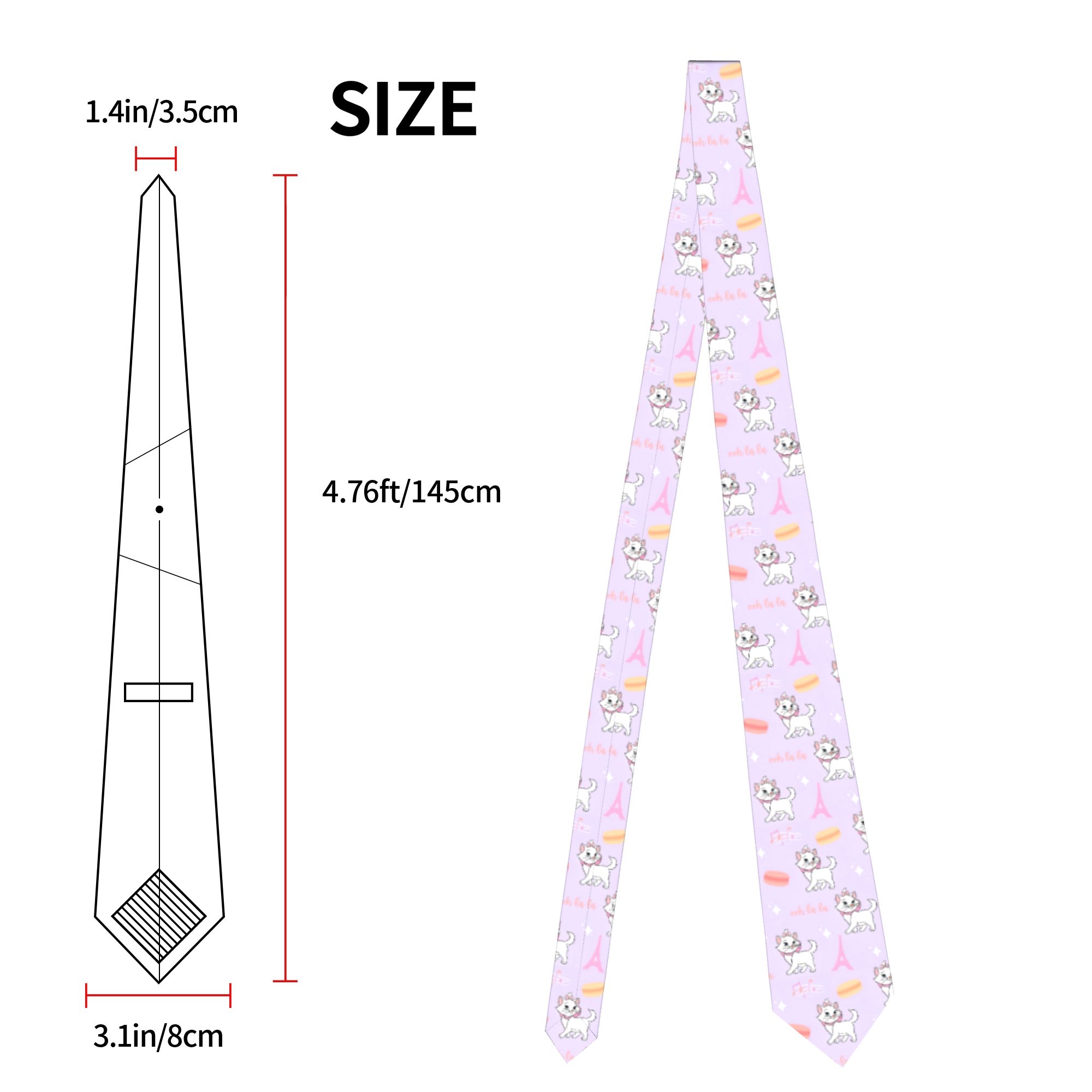 Necktie Aristocats Maries Cats - đánh giá và giá Men'S Accessories Paris