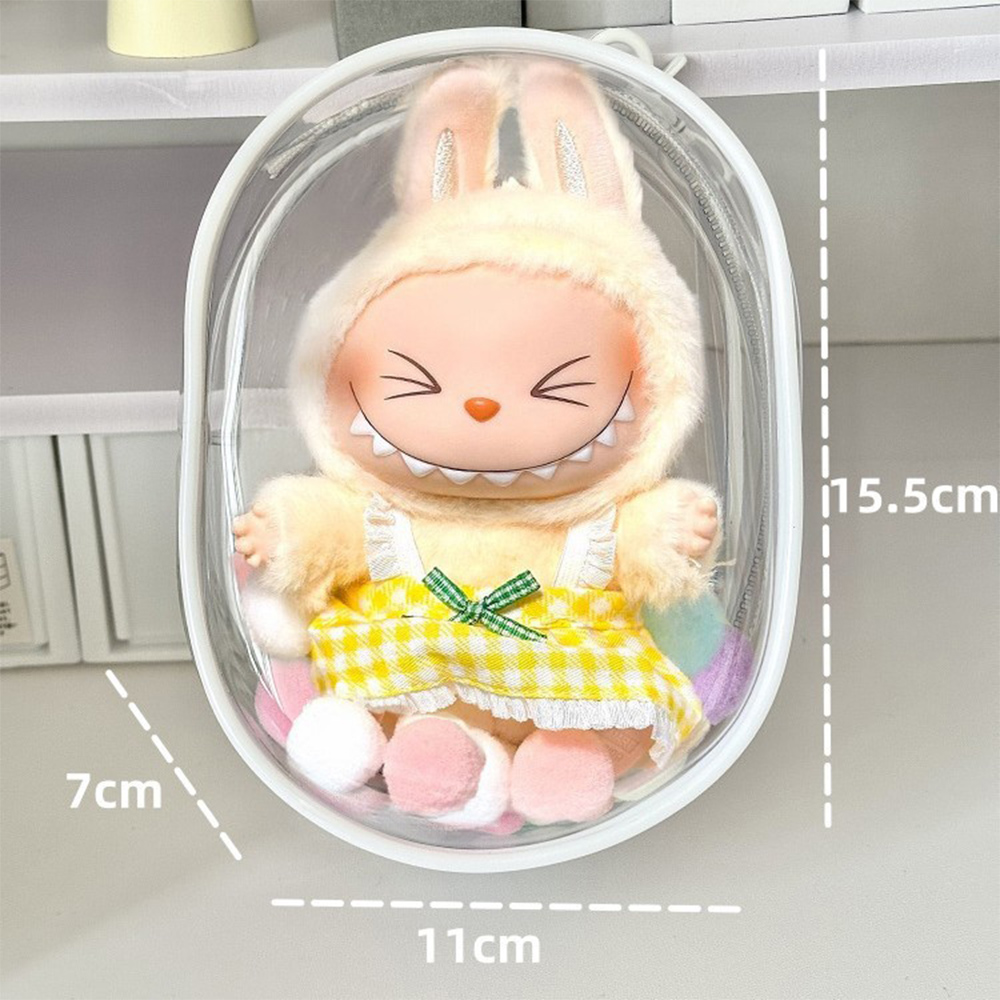 Plush Labubu Doll Transparent  - đánh giá và giá Men'S Accessories Rack