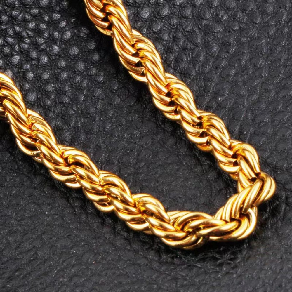 45-60cm Beautiful 18K Gold 4mm - đánh giá và giá Men'S Accessories Office