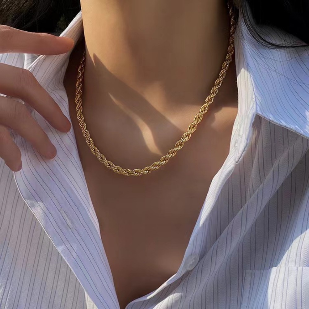 45-60cm Beautiful 18K Gold 4mm - đánh giá và giá Men'S Accessories Office