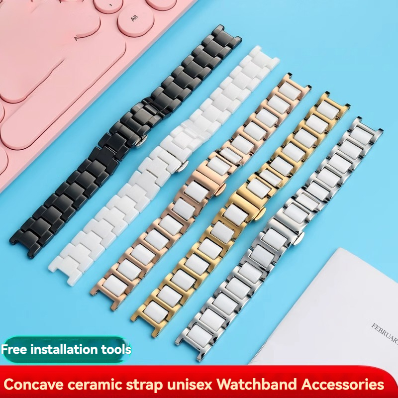 Concave ceramic strap 20*11mm  - đánh giá và giá Men'S Accessories Cartier