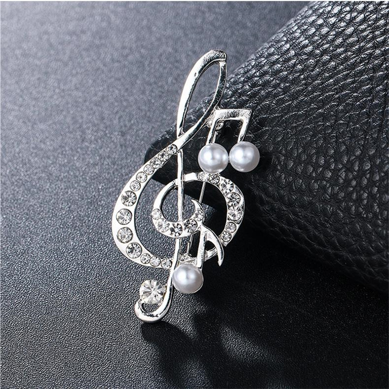 1Pc Elegant Musical Note Brooc - đánh giá và giá Men Accessories Ideas