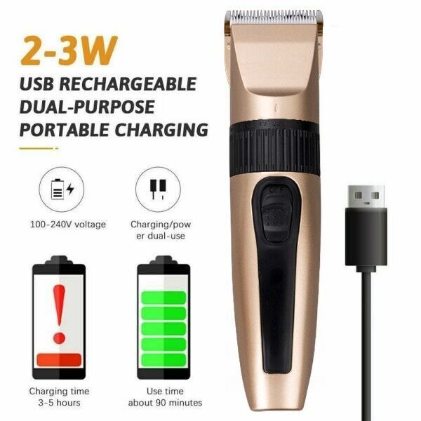 Professional Cordless Hair Cli - đánh giá và giá Men Accessories Combo