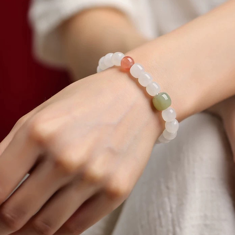 2026 Natural Hetian Jade Brace - đánh giá và giá Bead Bracelet Men