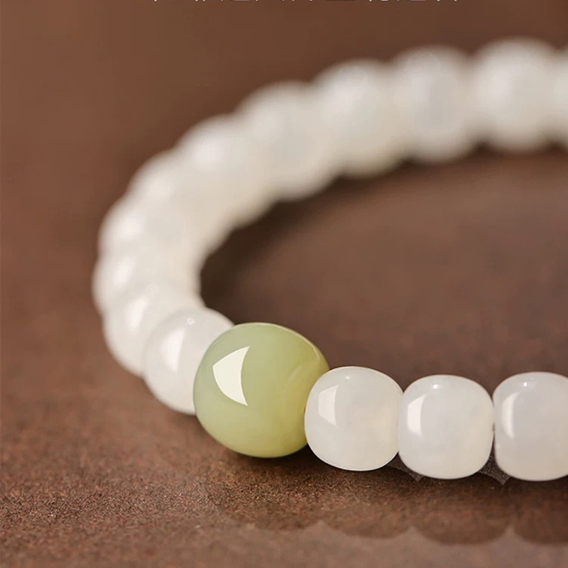 2026 Natural Hetian Jade Brace - đánh giá và giá Bead Bracelet Men