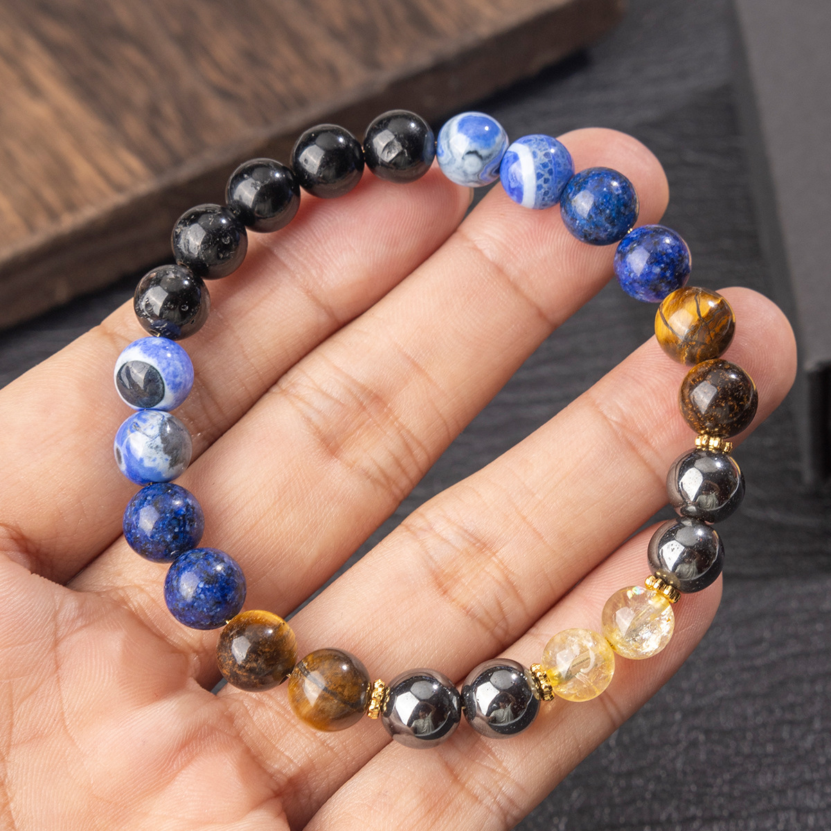 Chinese Style Lucky Natural St - đánh giá và giá Bead Bracelet Men
