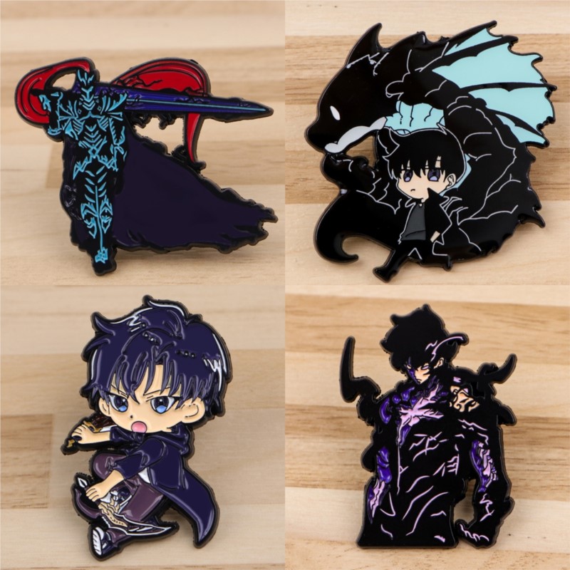 Dark Tone Shadow Monster Sword - đánh giá và giá Lapel Pin Enamel