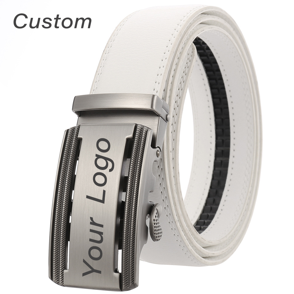 Cá Tính Nam Dây Da Kinh Doanh  - đánh giá và giá Men Accessories Logo