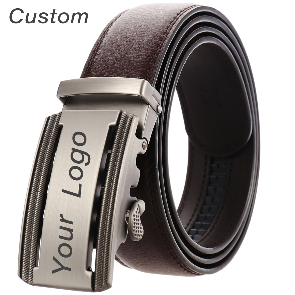 Cá Tính Nam Dây Da Kinh Doanh  - đánh giá và giá Men Accessories Logo