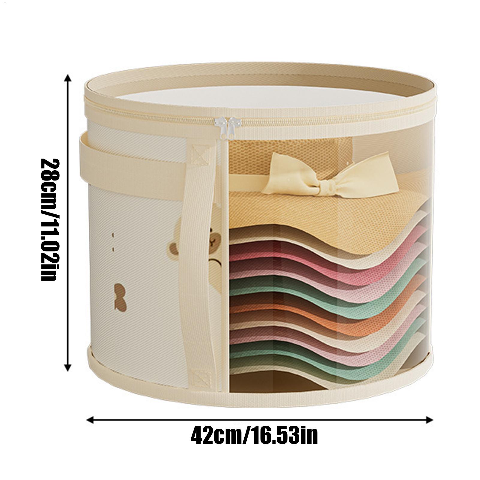 1pc Hat Storage Box Beach Hat  - đánh giá và giá Men'S Accessories Wardrobe