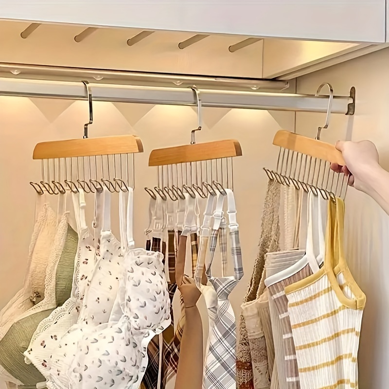 8 hook Wooden Belt Rack Storag - đánh giá và giá Men'S Accessories Wardrobe