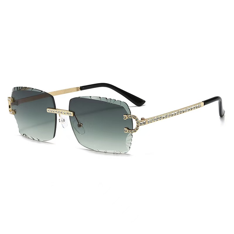 Fashion Rimless Square Sunglas - đánh giá và giá Men'S Accessories Glasses