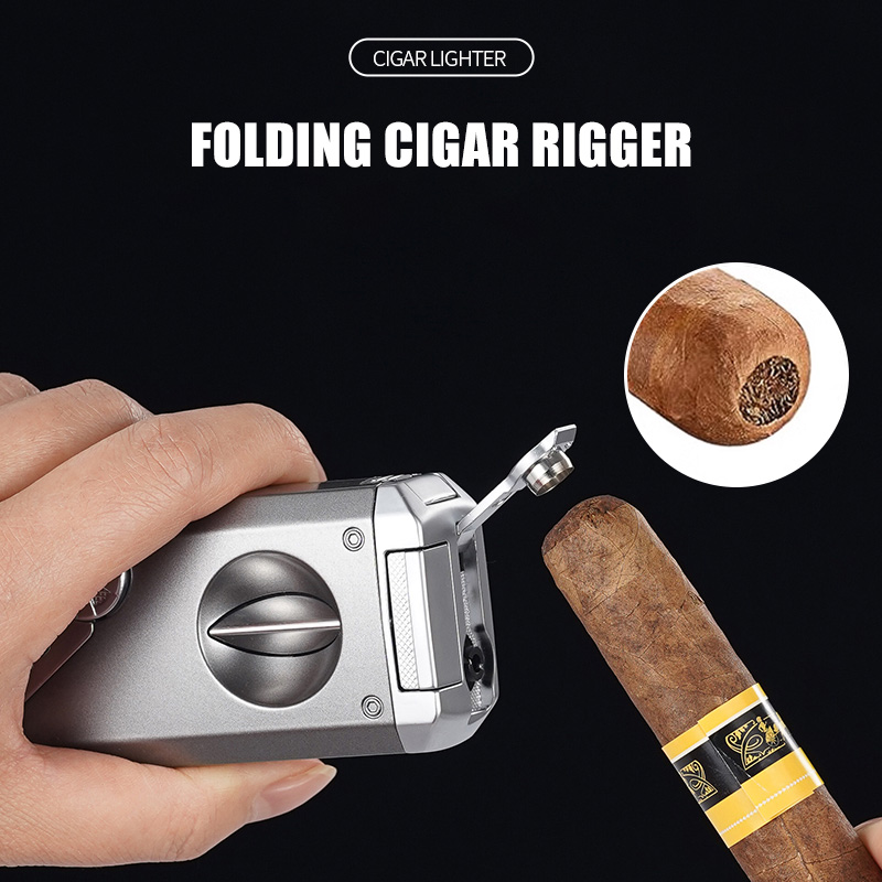 Multi-Function Cigar Lighter S - đánh giá và giá Cigar Cutter Set