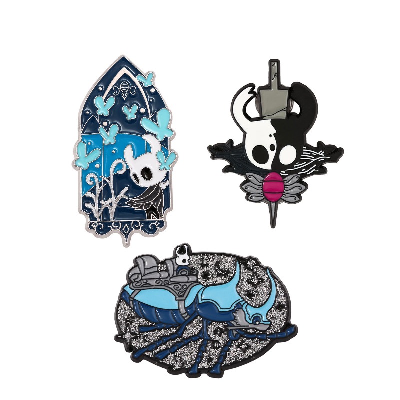 Hollow Knight Alloy Drip Oil E - đánh giá và giá Lapel Pin Enamel