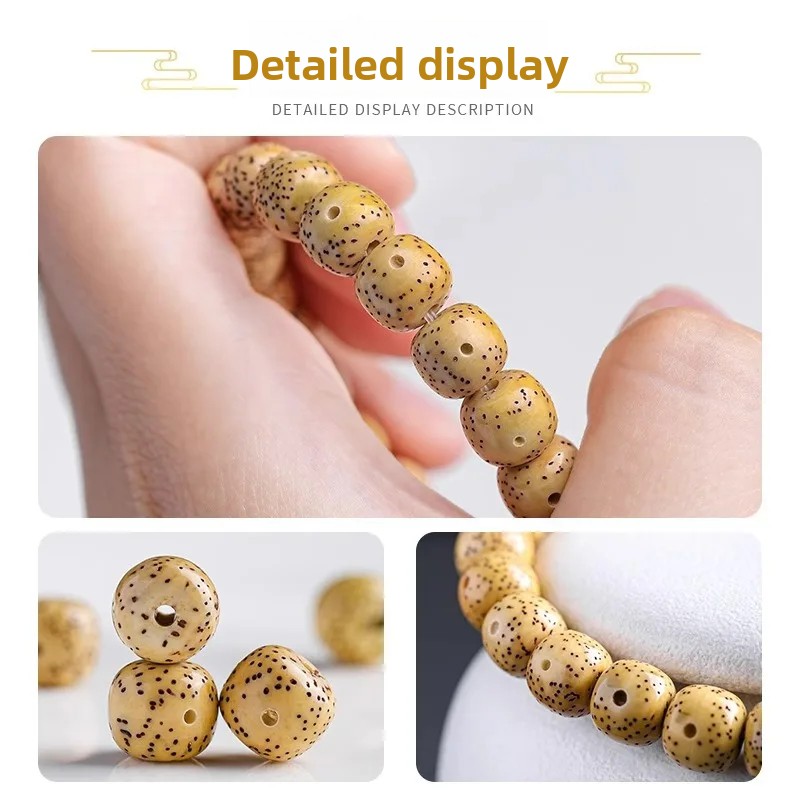 High Density Golden Seed Star  - đánh giá và giá Bead Bracelet Men