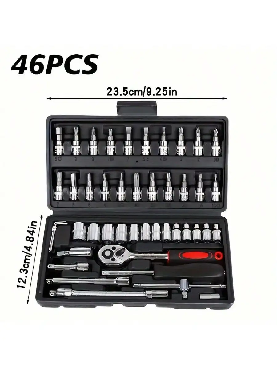 46 Piece 1/4 Inch Drive Socket - đánh giá và giá Men'S Accessories Rack
