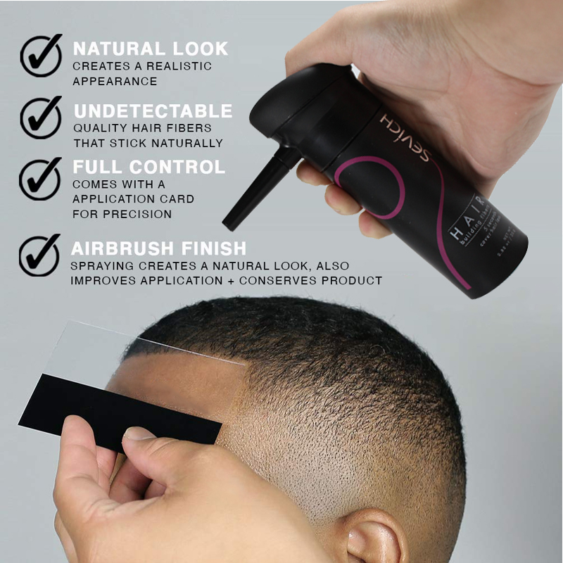 SEVICH Hair Fiber Set 25g: Men - đánh giá và giá Men Accessories Combo