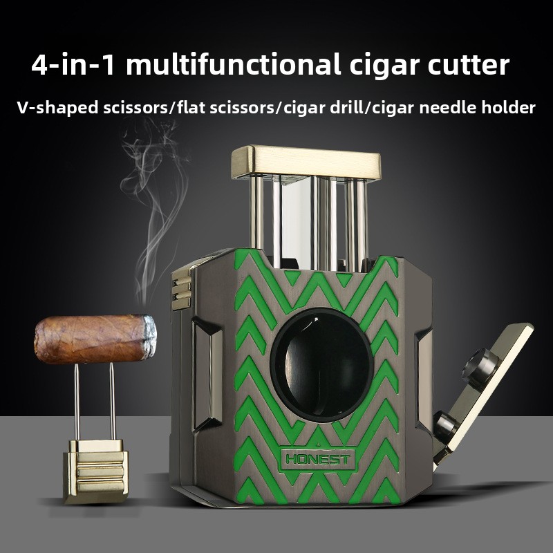 HONEST 4 in 1 Cigar Tool Set - - đánh giá và giá Cigar Cutter Set