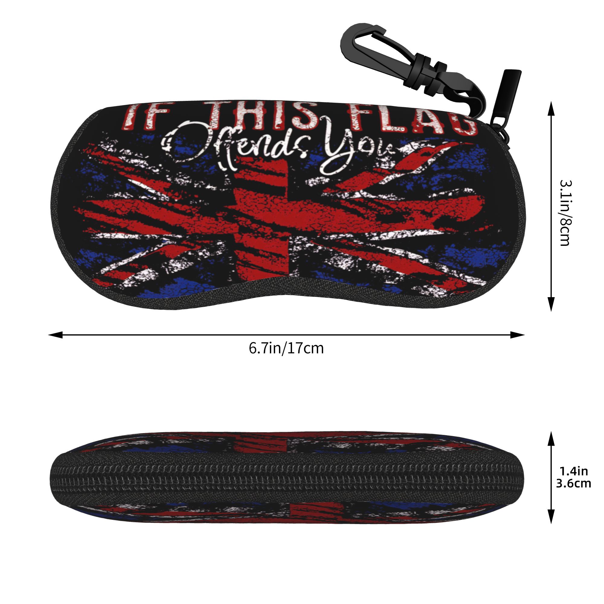 British flag UK Glasses Case M - đánh giá và giá Men'S Accessories Uk