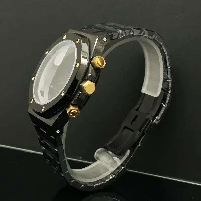 41mm Rose Gold Black Watch Men - đánh giá và giá Men Accessories Logo