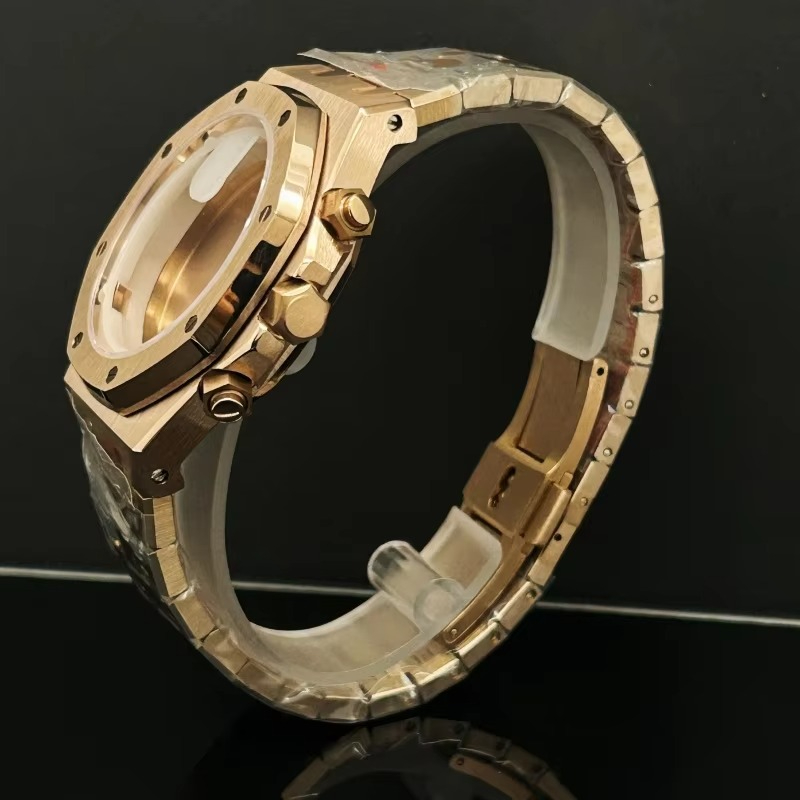 41mm Rose Gold Black Watch Men - đánh giá và giá Men Accessories Logo